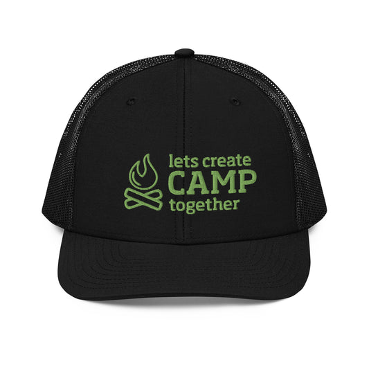 Let's Create Camp Trucker Cap